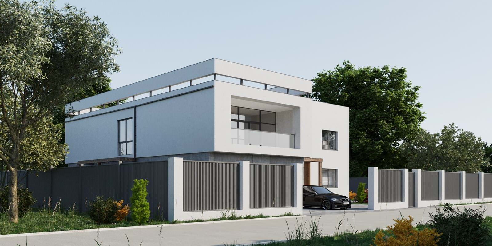 Вилла в современном стиле