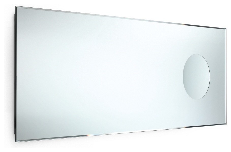 Speci 5667 Beveled Mirror with Magnifying Mirror 43.3" x 17.3"