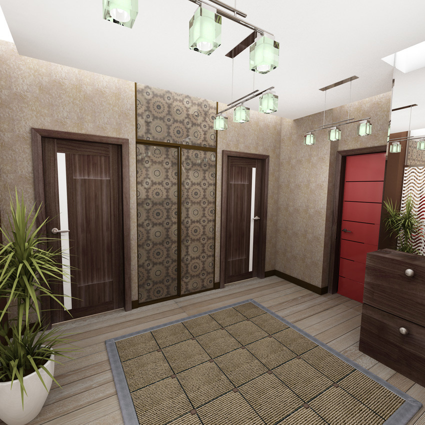 Интерьеры городской квартиры "Принт-модерн"