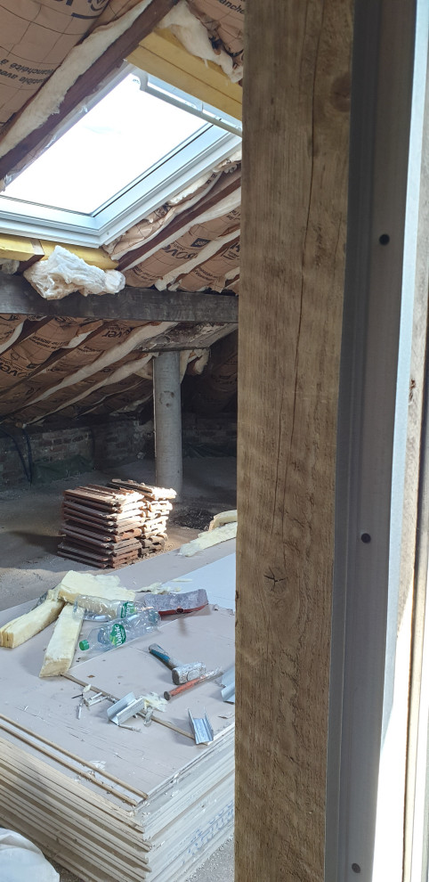 Isolation de comble dans une maison