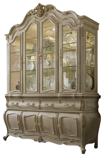Lavelle Blanc China Cabinet Victorian Cabinets And Hutches Lavelle Blanc China Cabinet