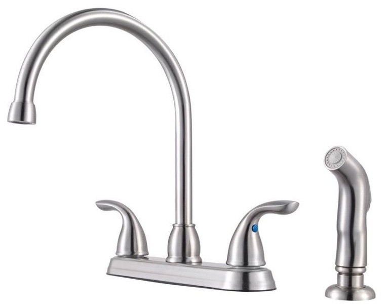 Pfister G136500 Pfirst Series Gooseneck Kitchen Faucet Transitional