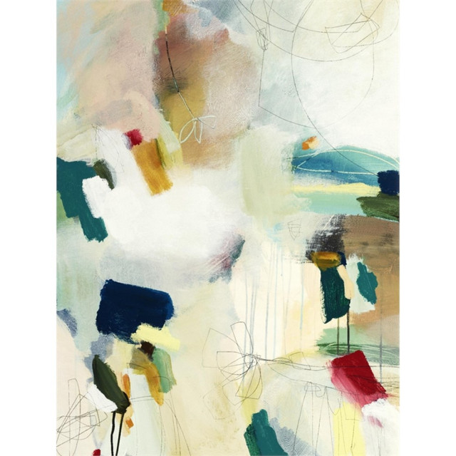 Giant Art 72x54 Medley 1 Fine Art Giant Canvas Print in MultiColor