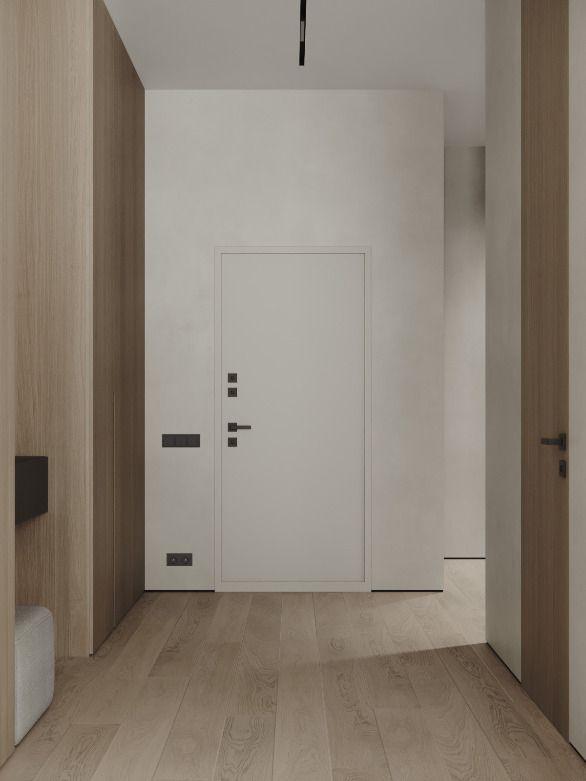 Квартира 144,8 m в стиле современный минимализм