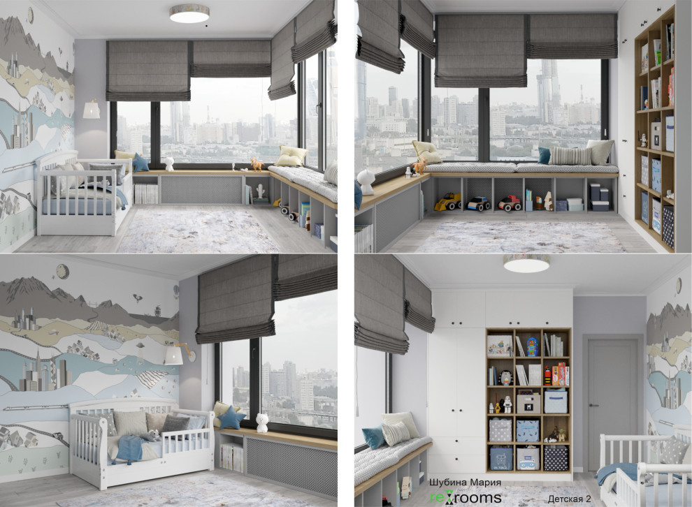 Проект 4 комнатной квартиры