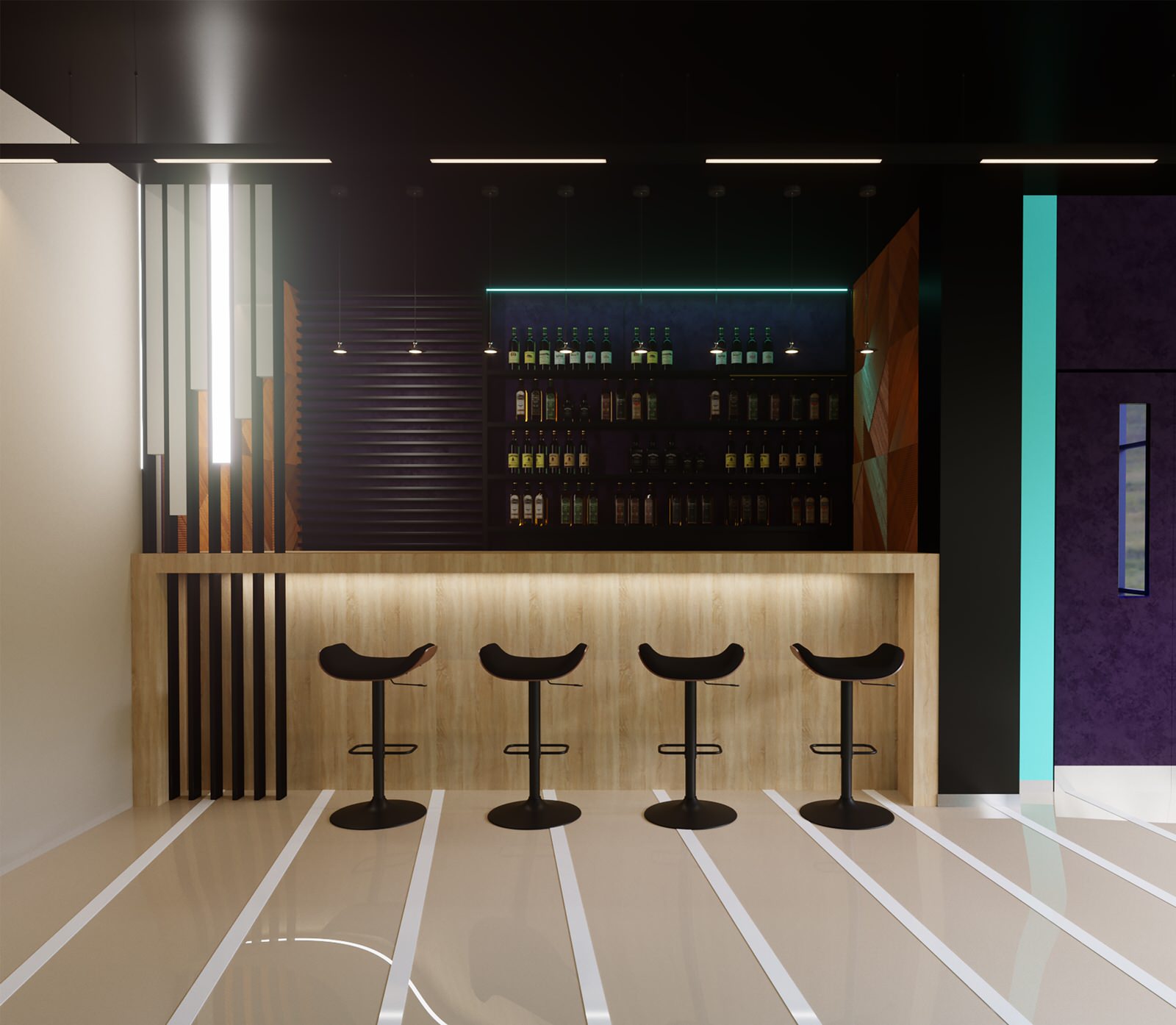 Дизайн интерьера ресторана