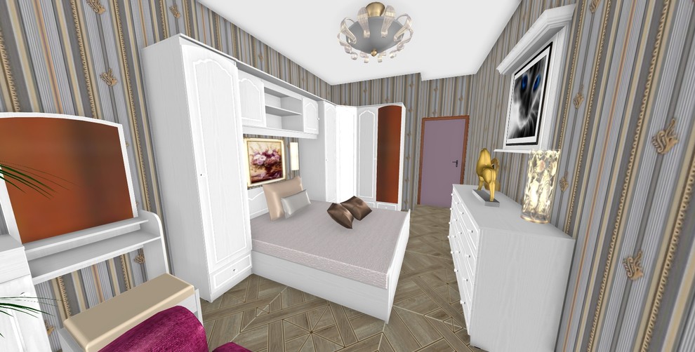 Экспресс 3D дизайн  1 кв.ры в ЖК Триумф Парк