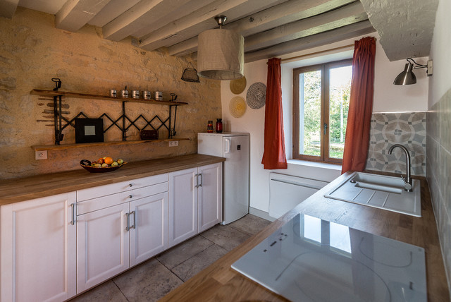 La fermette de Chevannes landhausstil-kueche
