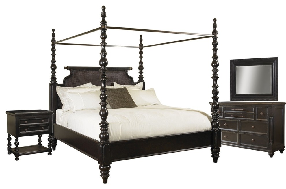 Tommy Bahama Home Kingstown Sovereign Poster Bedroom Set ...
