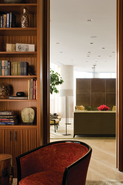 Gold Coast Penthouse contemporary-home-office