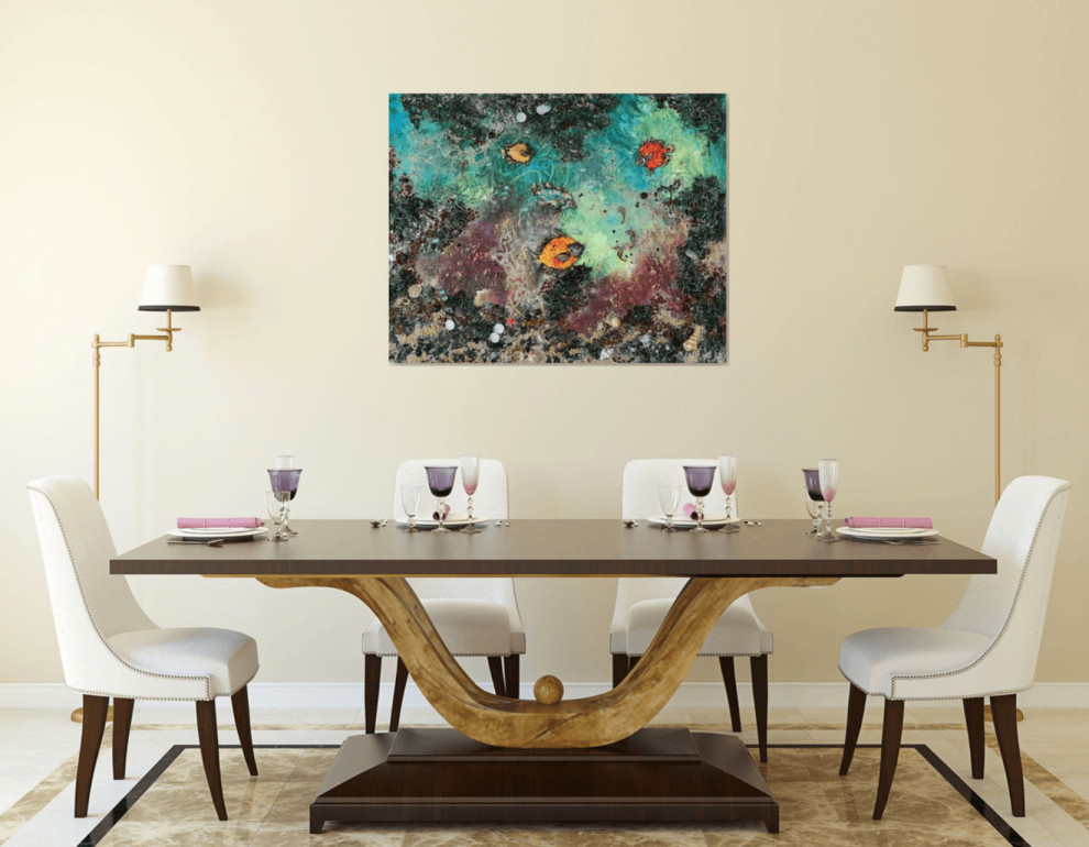 Работы художницы Дианы Маливани - Столовая - Дизайн интерьера (1)