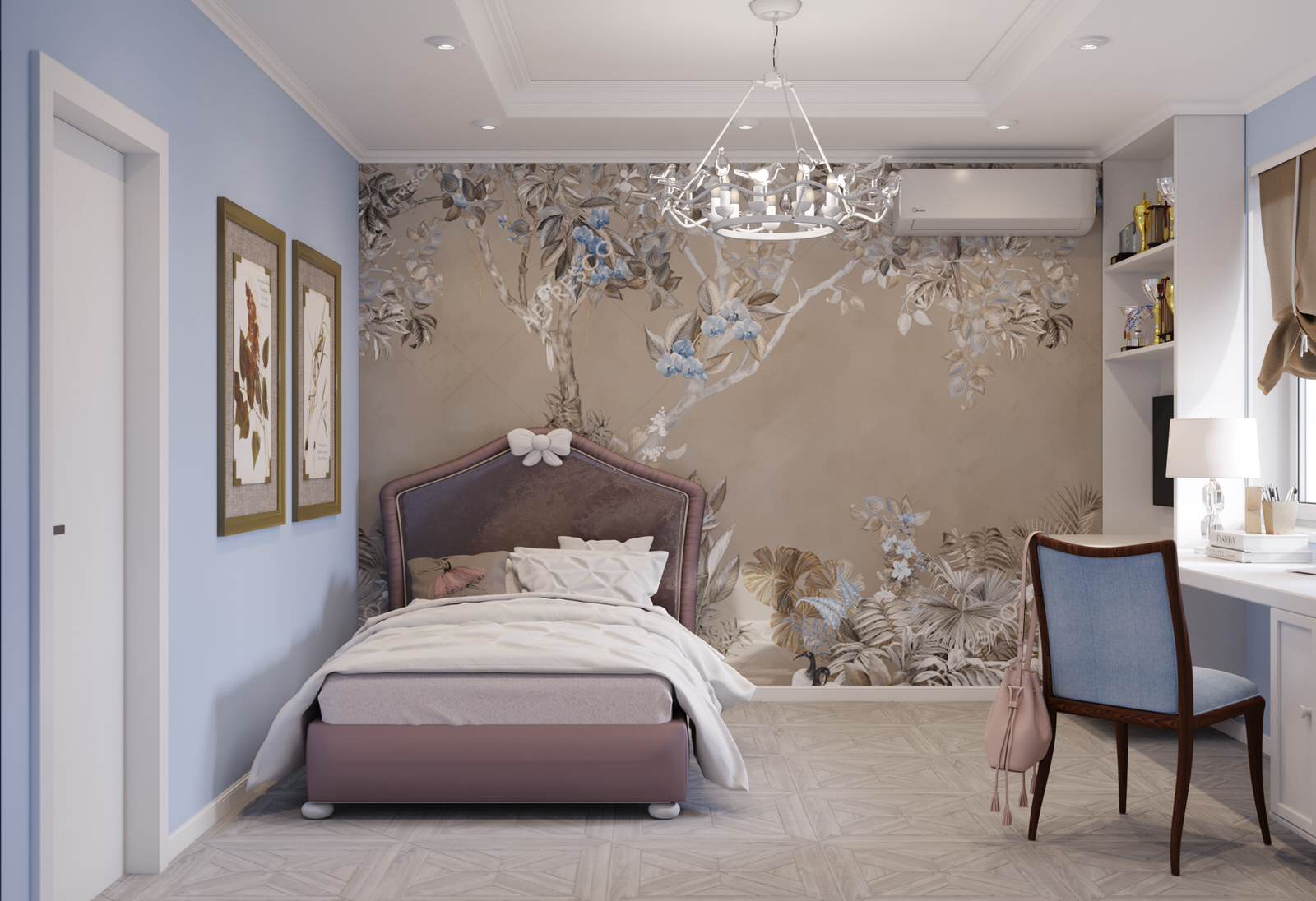 Визуализация квартиры 135 кв ЖК Даудель г.Тюмень