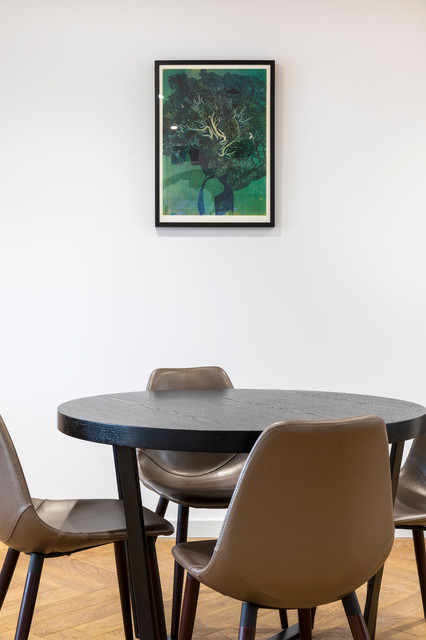 Club Room and Reception Design nyklassisk-spisestue