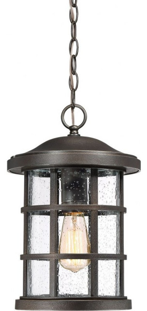 Quoizel Lighting - Crusade - 150W 1 Light Outdoor Large Hanging Lantern - 15.5