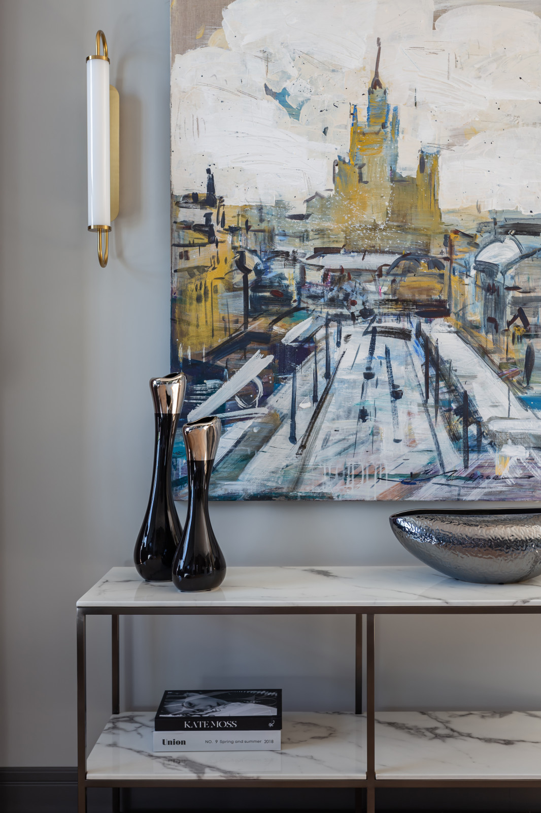 Стилизация двухуровневой квартиры в ЖК Loft Factory