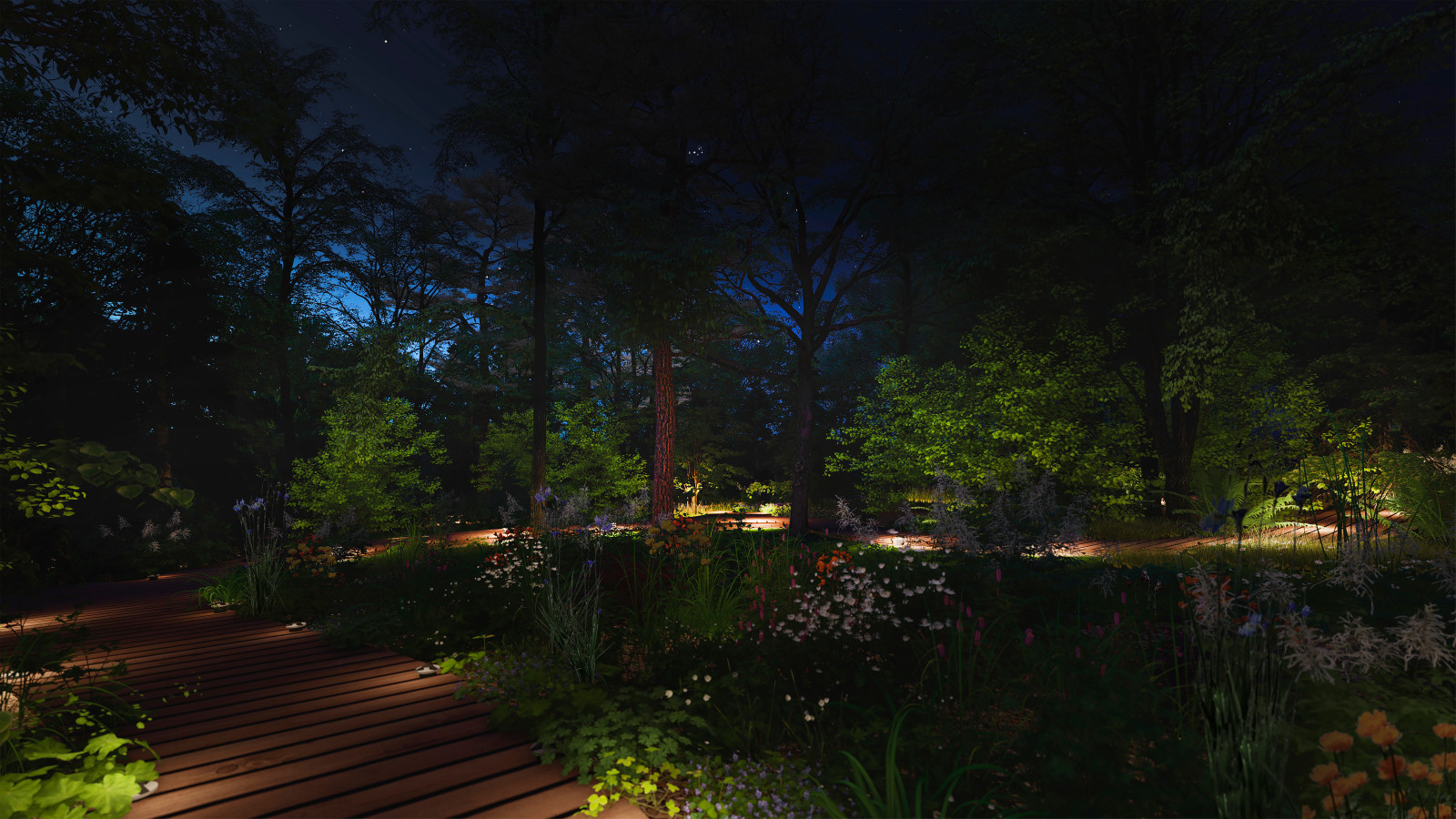 Проект ландшафтного дизайна Частного детского конного клуба