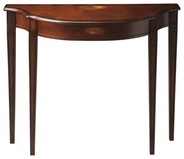 Chester Console Table, Plantation Cherry Transitional Console