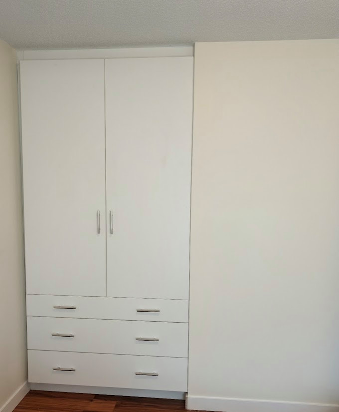 Closet Installation 2