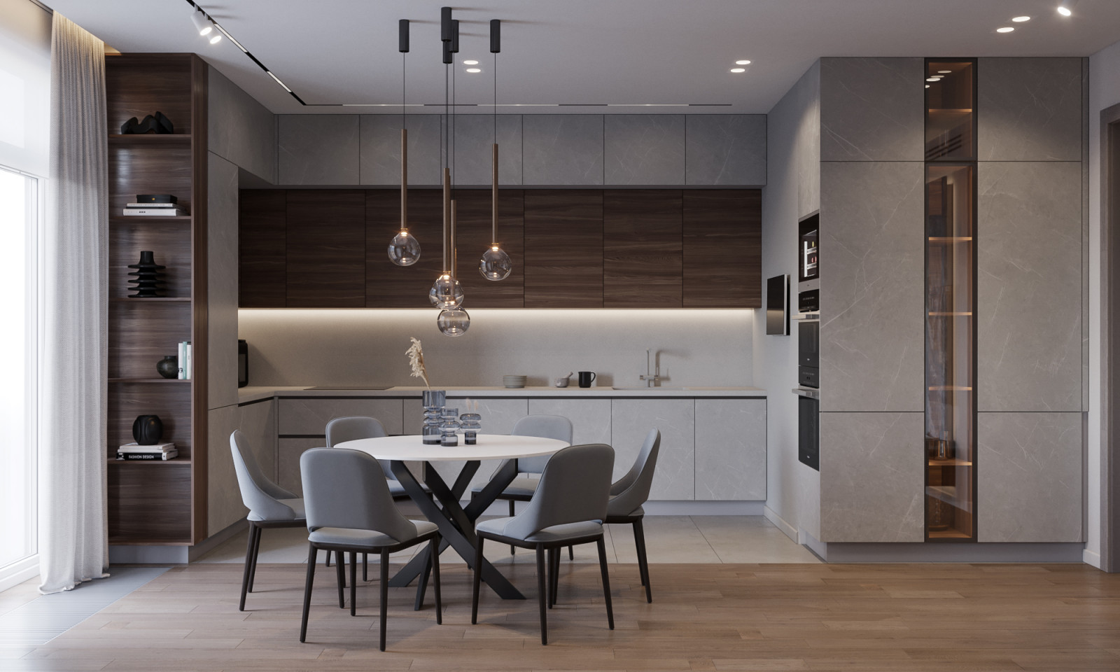 Дизайн-проект квартиры, ЖК "Зиларт"