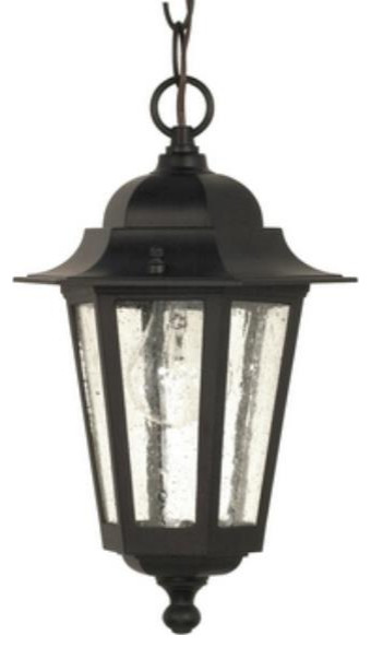 Nuvo Lighting 60/993 Cnerstone, 1-Light Outdoor Hanging Lantern-7"W