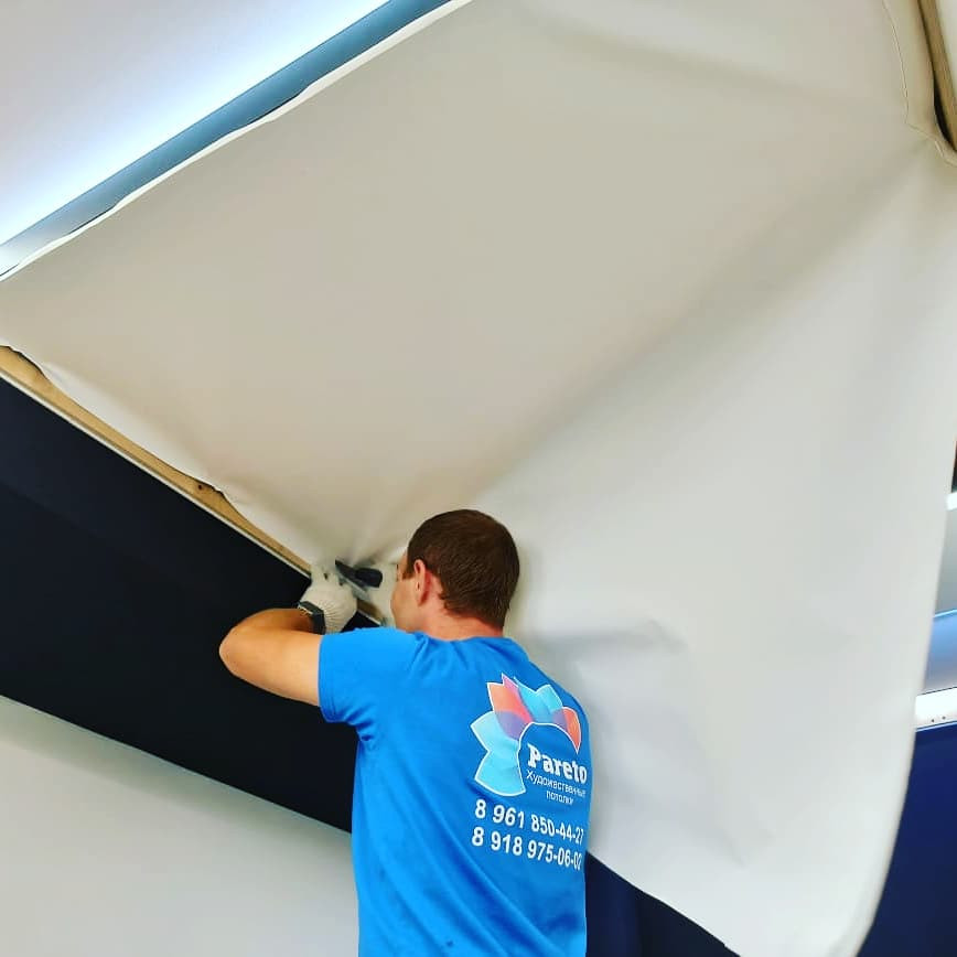 Решения для реализации натяжных потолков