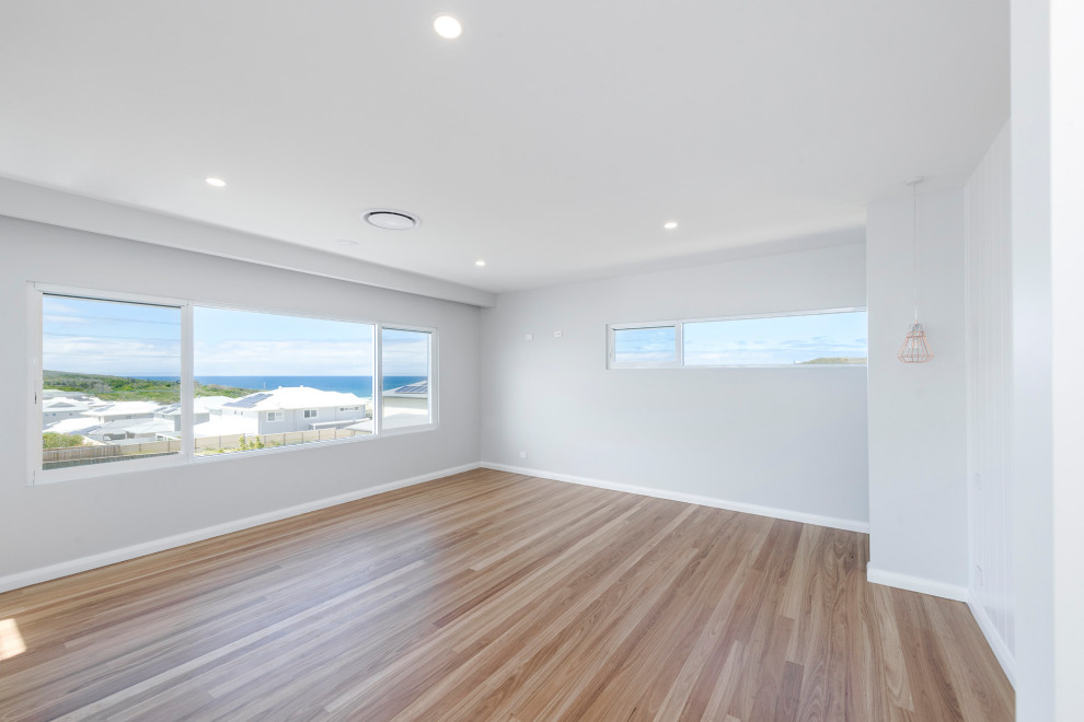Inspiration for a contemporary bedroom in Central Coast.
