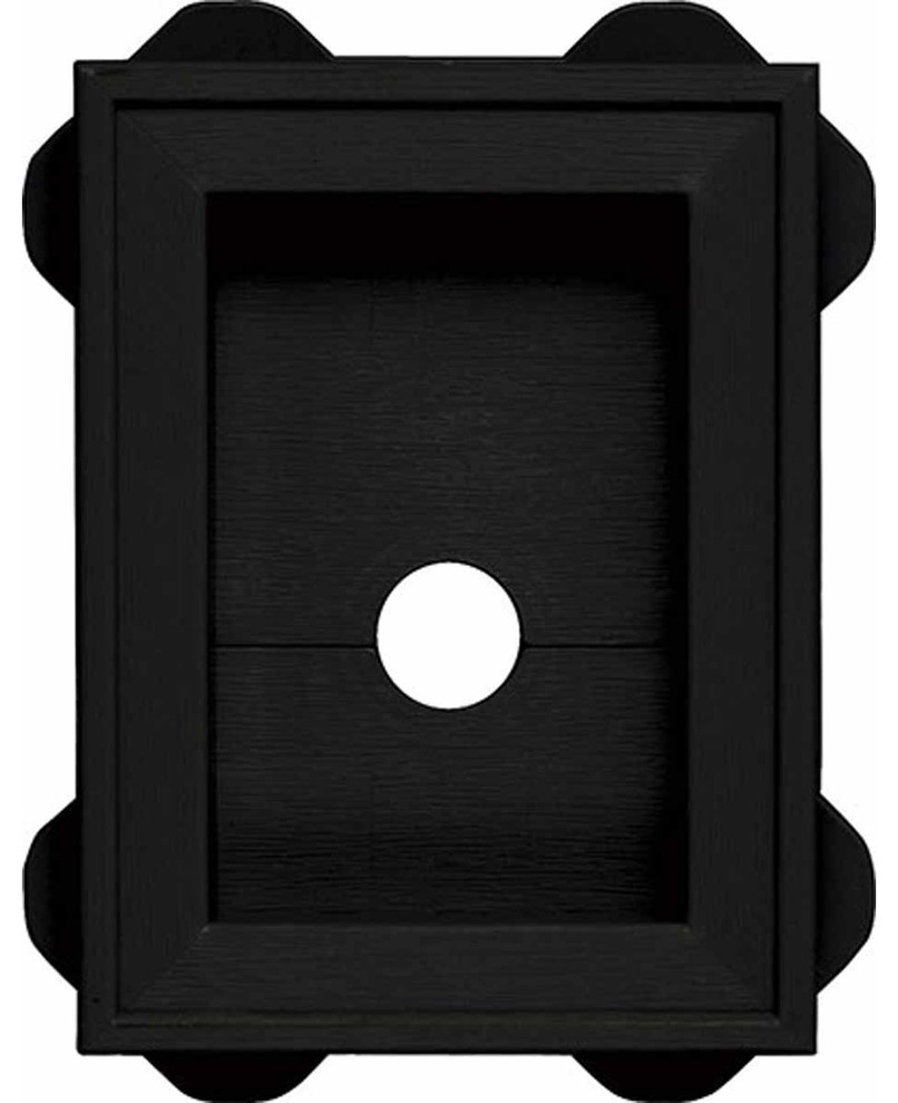 5 9/16"x8 13/16" Split Block Mini for Insulated Siding, Set of 10, 5 9/