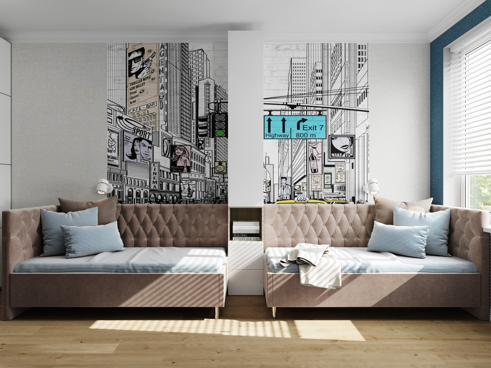 Комната для двух подростков