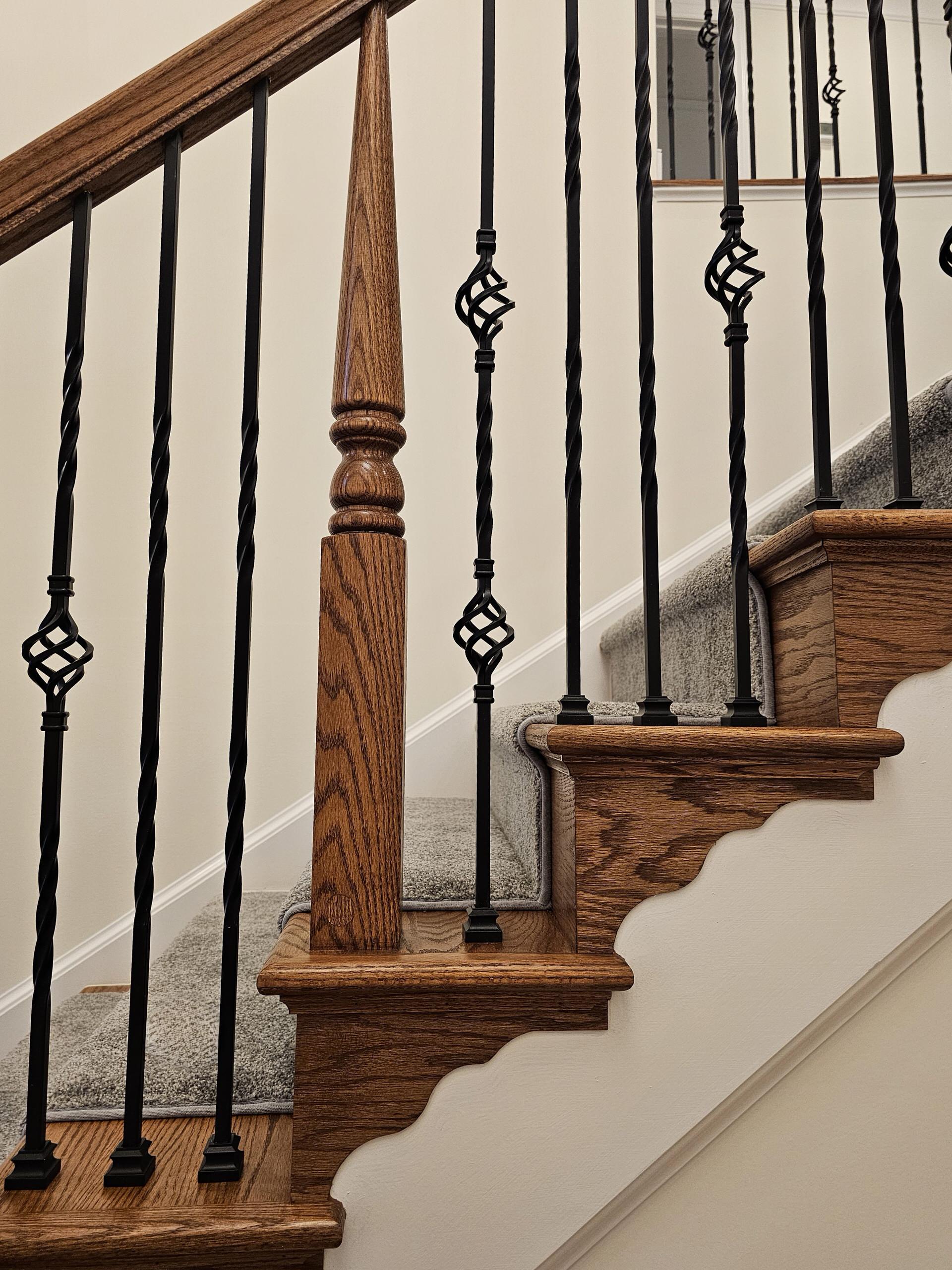 128_Grand Entryway Elliptical Staircase, Nokesville, VA 20181