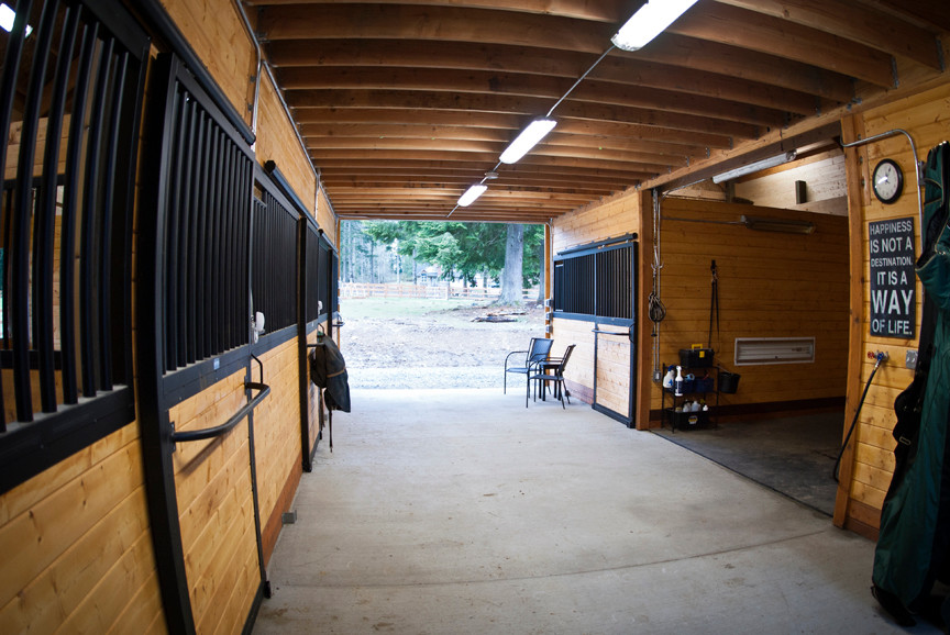 Horse Stalls Rustic Garden Shed And Building Seattle By Dc