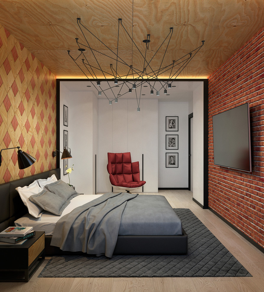 Кирпич, бетон и фанера