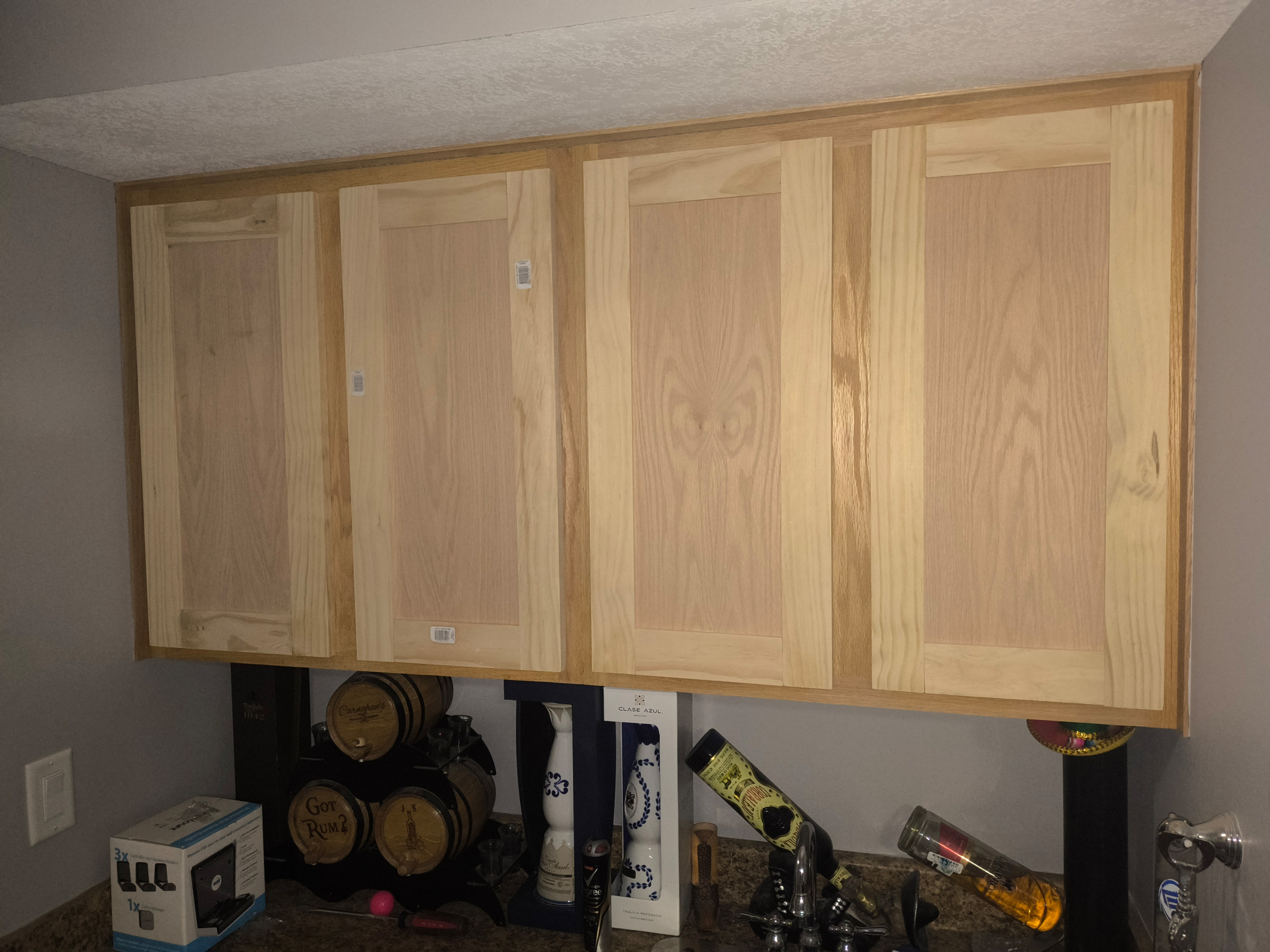 Custom Home Bar - Basement