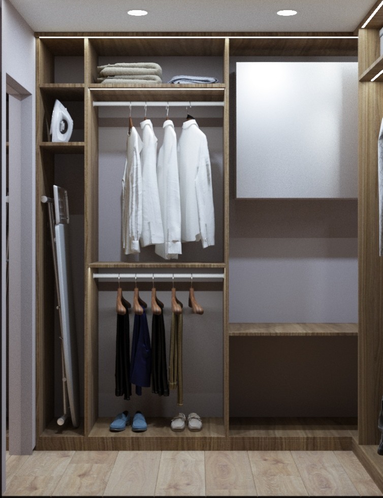 Дизайн проект в ЖК Ясный  3 к кв 107 м2 для молодой семьи