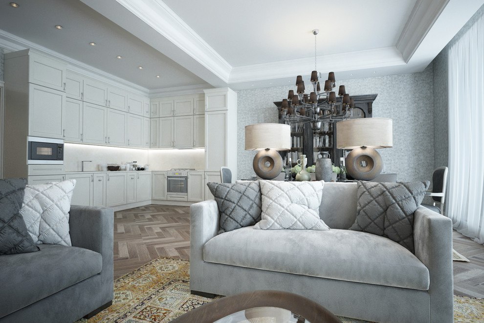 Интерьер таунхауса в Москве