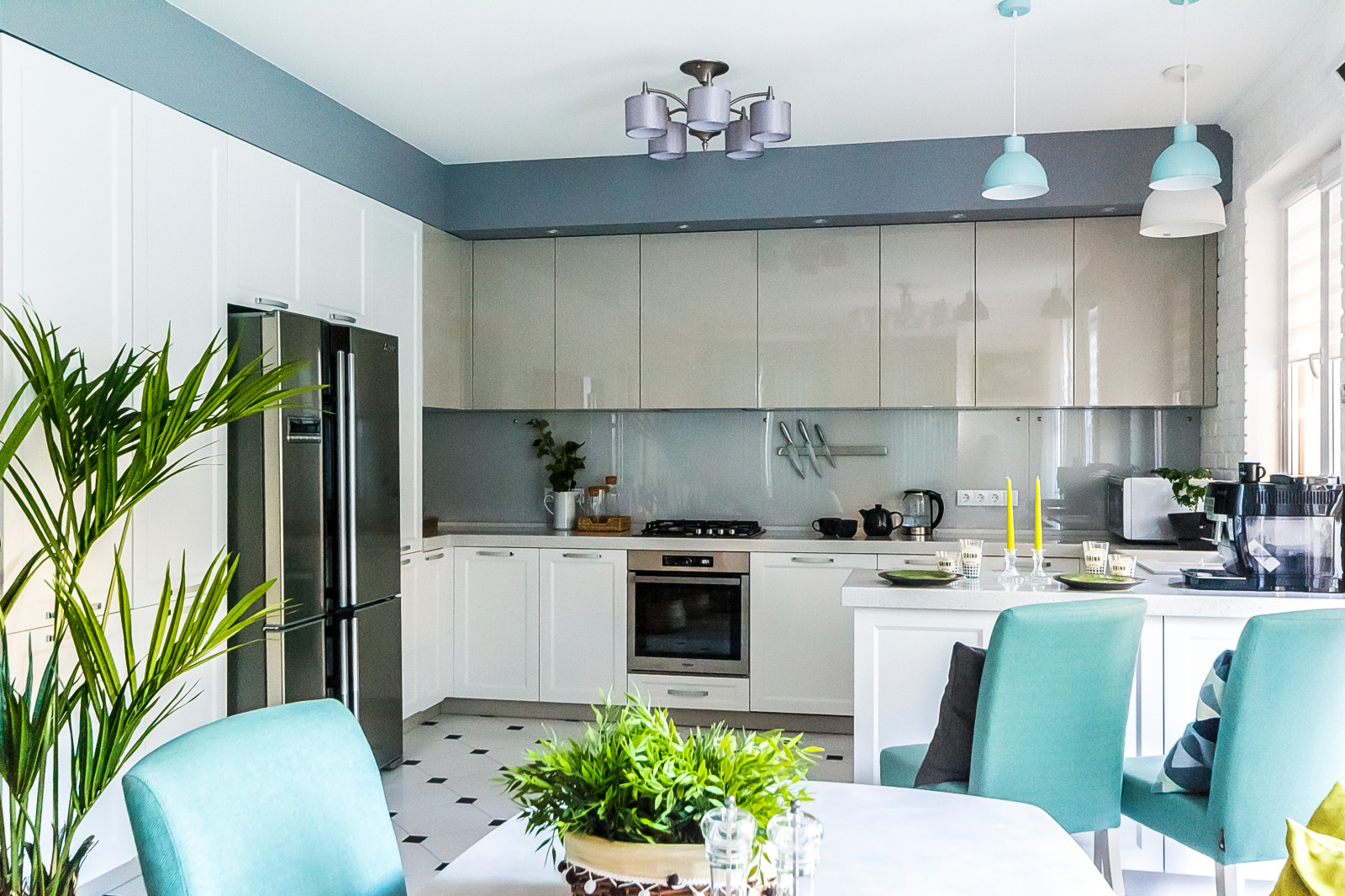 Дом в Геленджике. Съемка с участием декоратора Жанны Рафальской