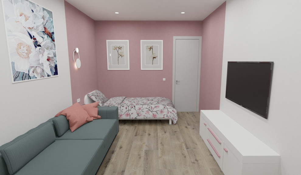 Квартира для семьи с ребенком девочкой 8 лет.