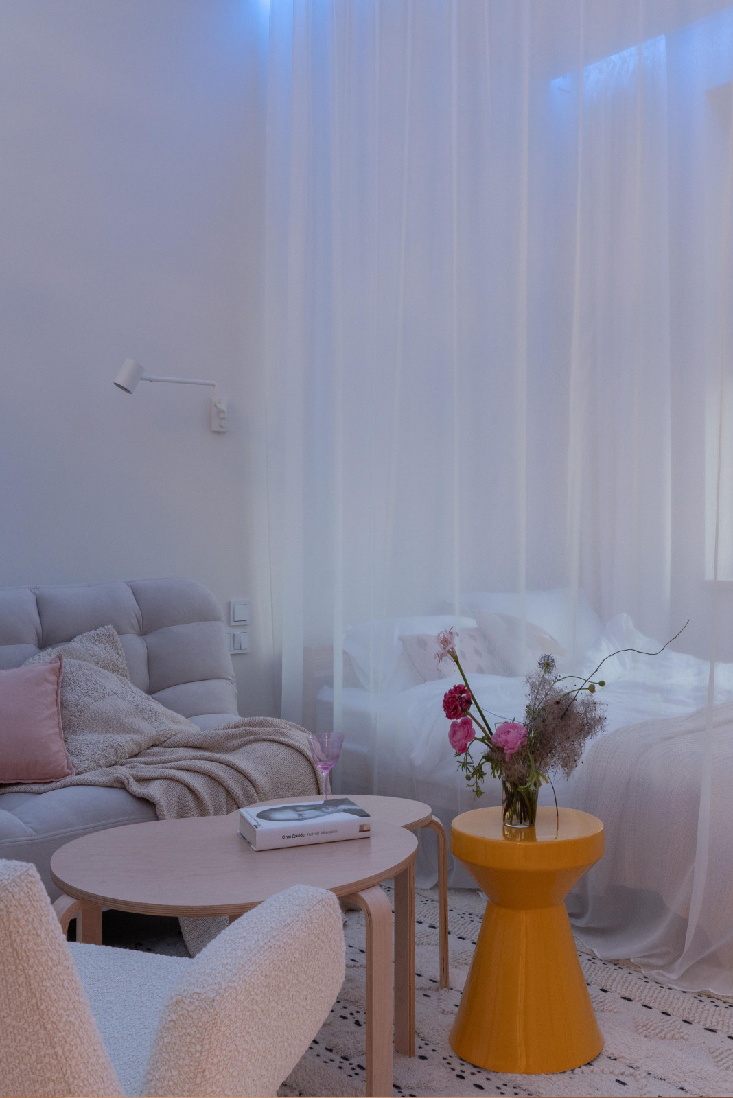 Квартира с стеклоблоками