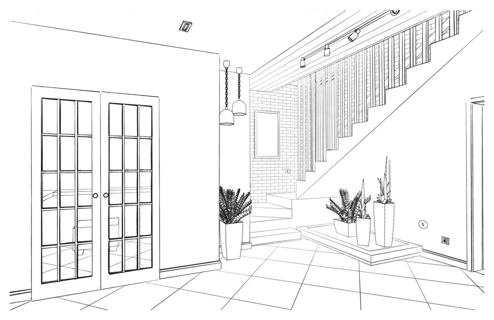 3д планировка интерьера