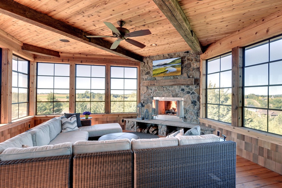 Dream Home Porch - Rustic - Porch - Minneapolis - by User