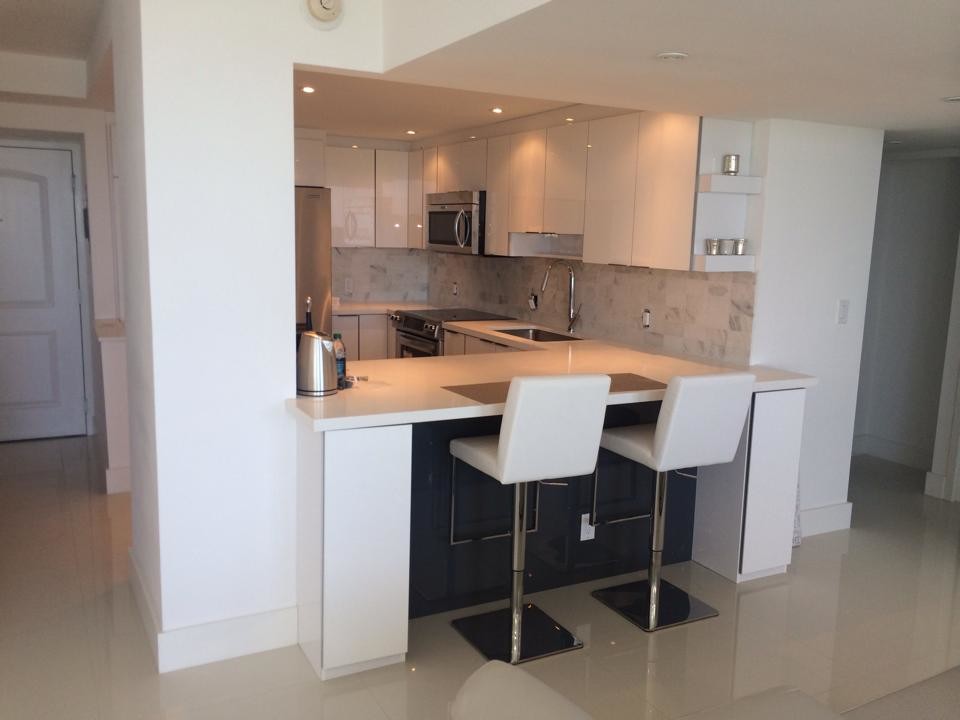 White Concept Condo with Ocean View - Sunny Isles, FL