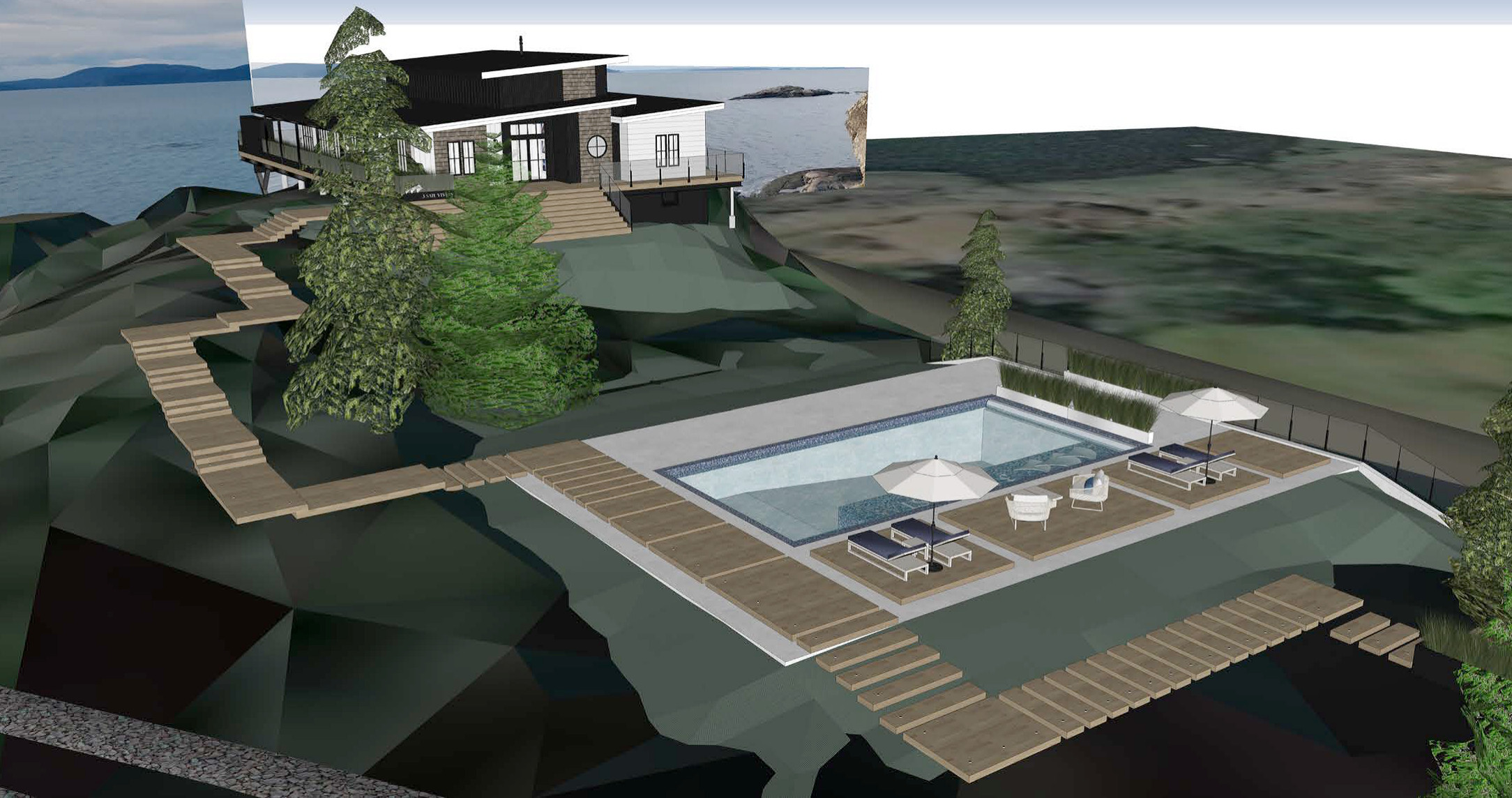 3 Sail Vistas- Landscape/ Pool Coming Soon 22'