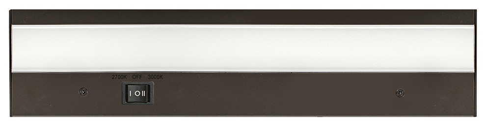 Duo 12" ACLED Dual Color Temp-Light Bar, Bronze