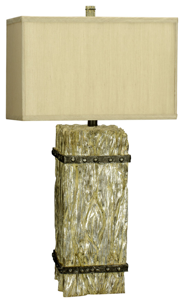 CAL Lighting BO-2270TB Norwalk Resin and Metal Table Lamp