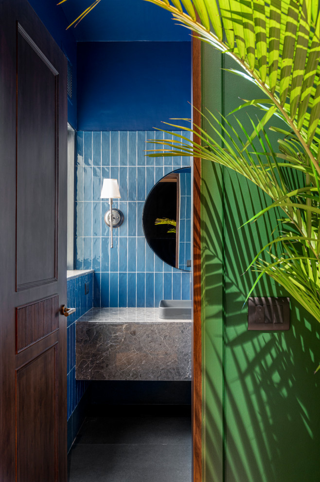 Inspiration for an eclectic bathroom in Delhi.