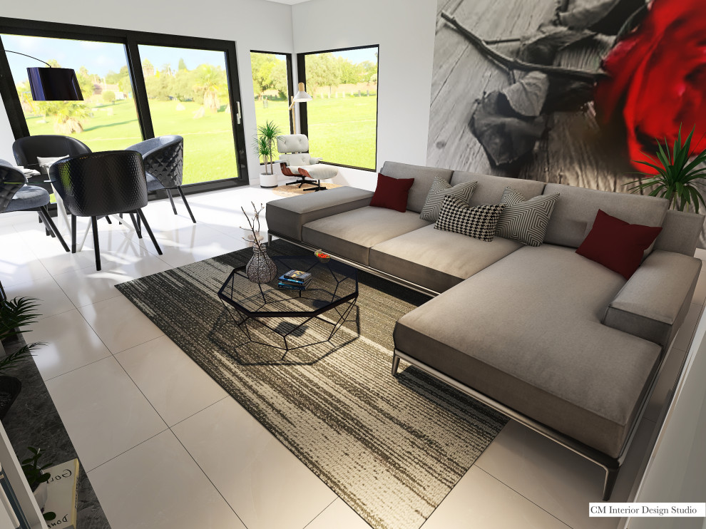 Diseño 3D - Salón-Comedor