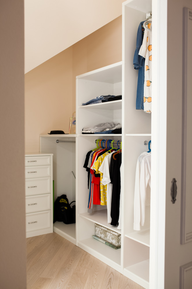 Белая гардеробная