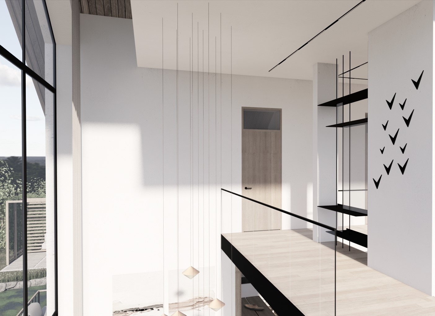 Shades of nature (интерьер)