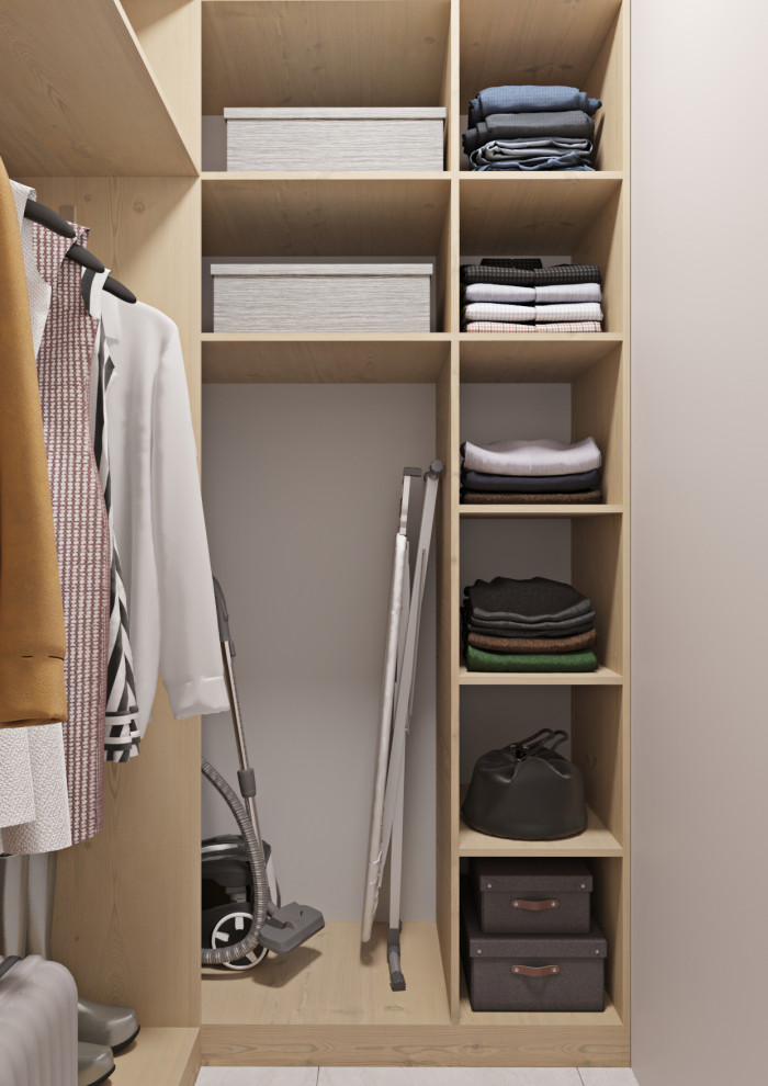 Innenarchitektur einer kleinen Wohnung