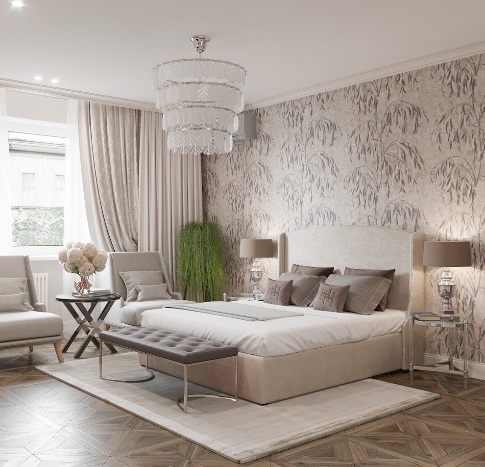 Спальня с ивами