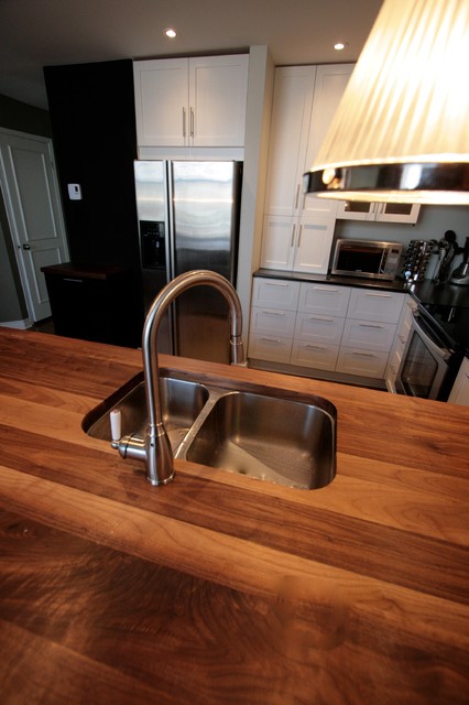 Outremont Loft Kitchen modern-kitchen